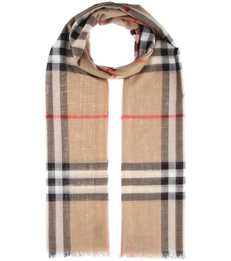 damen schal burberry muster